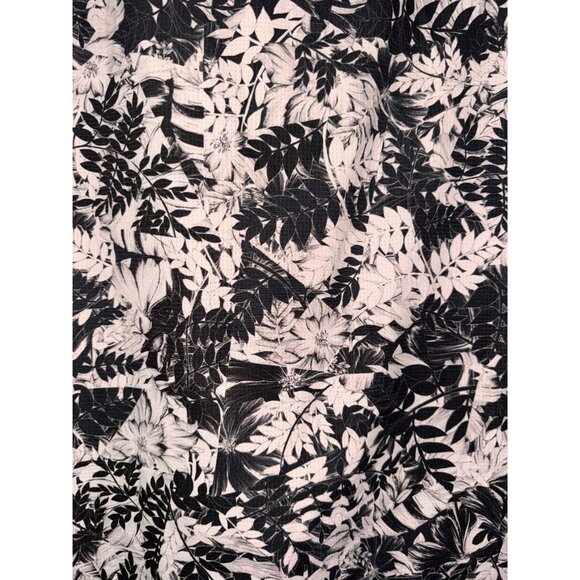 Lululemon Mens Black & White Short Sleeve Button-Up Shirt XL - Picture 9 of 9